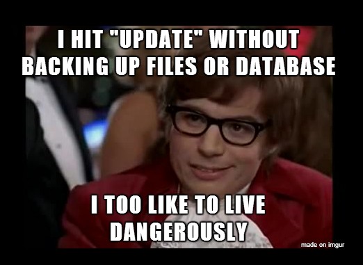 wordpress-update-backups